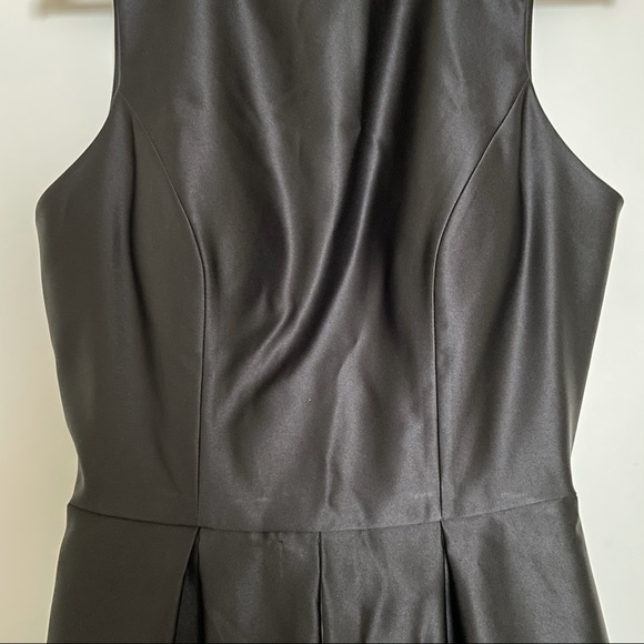 Colorblock Peplum Fit & Flare Dress - Picture 4 of 11